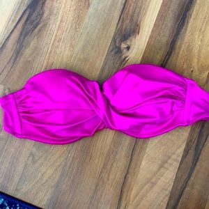 Victoria Secret - strapless swim top with padding